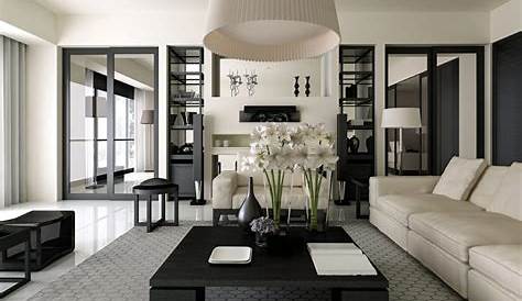 Black And White Interior Decorating Ideas