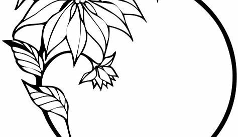 Sunflower Line Drawing - ClipArt Best