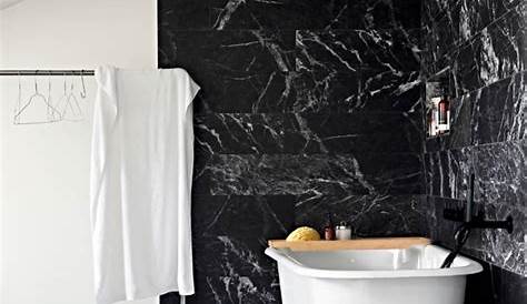 These faux marble tiles have got everyone talking | Marble bathroom