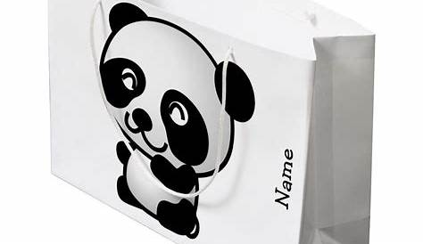 Black And White Panda Gift Bag Pa Pa Crossbody Molo