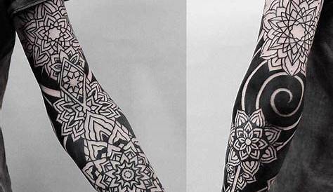 Single Arm Shield™ | Polynesian | Black & White | Sleeve tattoos, Arm