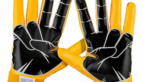 Nike Pittsburgh Steelers 30 Vapor Jet Gloves in Yellow for Men - Lyst