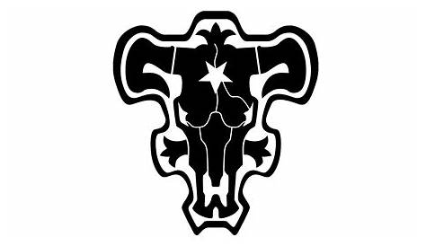 Bulls Logo Black And White Png : Buffalo auroch bull silhouette