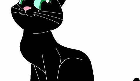 Black cat clipart. Free download transparent .PNG | Creazilla