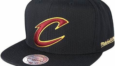 NBA New Era-ESPN Cleveland Cavaliers Black Team Roads Premium Fitted