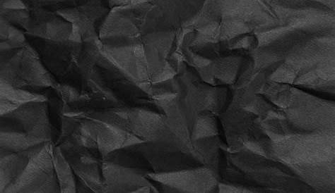 Texture of Black Crumpled Paper Stock Photo - Image of cover, backdrop