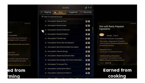 Black Desert Online - Cooking For Contribution Points, 400 Contribution