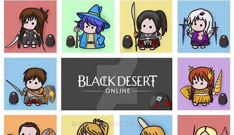 Black Desert Online Class Icons / Looking For These Class Portraits R