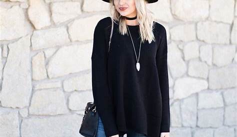 Black Flare Jeans Outfit Winter