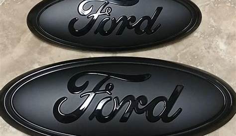 Black Ford F150 Tailgate Emblem