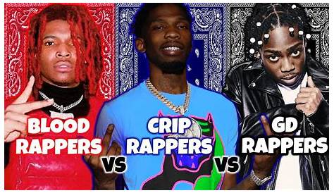 BLOOD RAPPERS VS CRIP RAPPERS VS GANGSTER DISCIPLE RAPPERS - YouTube