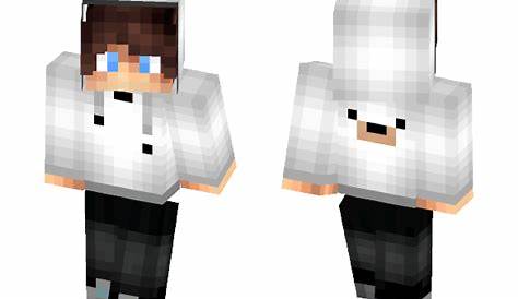 White Hoodie Boy | Minecraft Skins