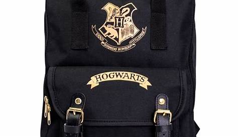 Harry Potter Hogwarts Black Premium Backpack - The Model Shop