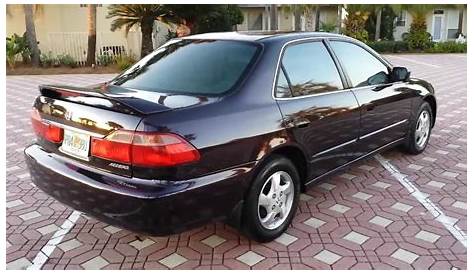 Black Honda Accord 1998