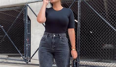 5 WAYS TO WEAR BLACK JEANS FOR SUMMER THE RULE OF 5