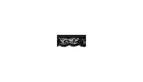 Free Black Lace Border Png, Download Free Black Lace Border Png png