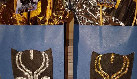 Black Panther Gifts For Men 5 Favor Bags Etsy