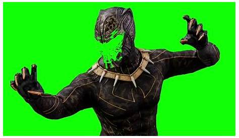 Green Screen Black Panther Suit Up 2 - YouTube