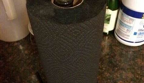 Black Paper Towel Rolls