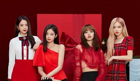 Black Pink Christmas Wallpaper