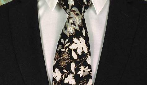 Black Tie Floral And Gifts Buy 100 Cotton Mens Neck Print