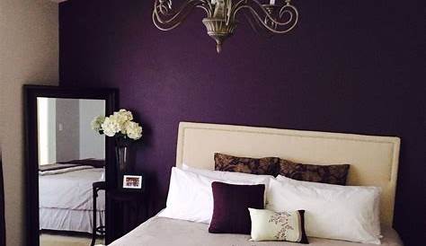 Black White And Purple Bedroom Decor