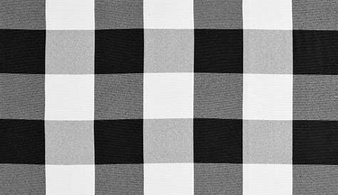 Black/White Buffalo Check Fabric | OnlineFabricStore