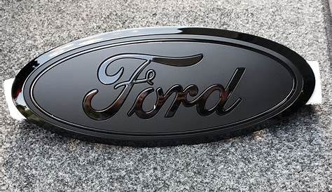 Blacked Out Ford F150 Badges