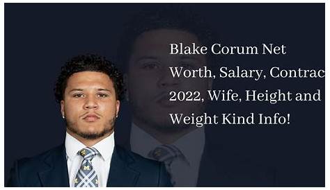 Unveiling Blake Corum's Net Worth: Exploring The Secrets Of His Financial Success