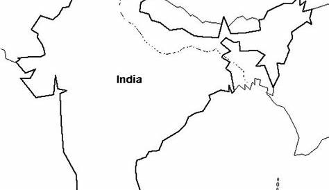 Blank Map Of Ancient India