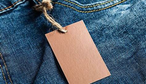 Cardboard blank tags set for clothes or goods realistic isolated vector