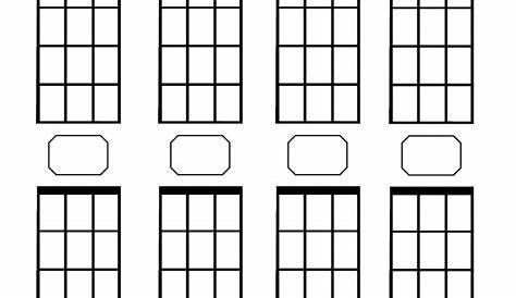 White Blank Page Ukulele Chords (In case you need it ) ukulele