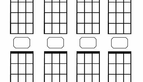 blank ukulele chord chart pdf Silvana Eckert