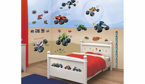 Blaze Monster Machines Bedroom Boy room themes, Toddler boys bedroom