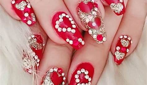 Bling Valentine Nail Designs 's Day s Amelia Infore