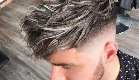 Blonde Highlights Black Hair Male See This Instagram Photo By @mensfashions •