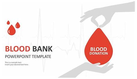 Blood Bank Donation Powerpoint Template - Riset