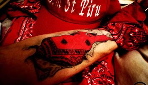 Bloods Gang Tattoo