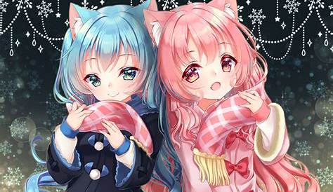 Anime HD Pink Blue Wallpapers - Wallpaper Cave