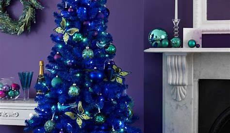 Blue Decor Christmas Tree