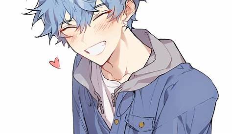 Tweet nội dung bởi 유성 (@silversoul_ys) / Twitter | Blue hair anime boy