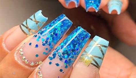 Blue Nails Design 50+ Fabulous Nail The Glossychic