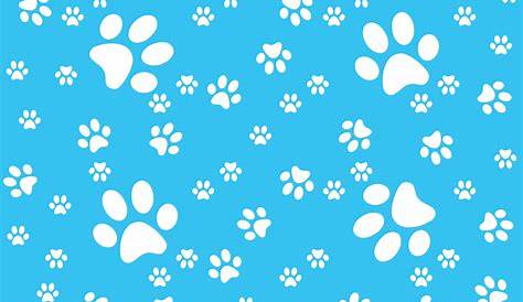 Blue Paw Print With Gradient PNG, SVG Clip art for Web - Download Clip