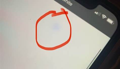 Blue Spot On Iphone Screen