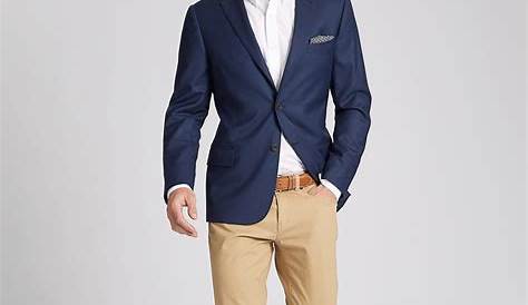 Light Blue Blazer Light Blue Dress Shirt Khaki Pants Suede Ankle Boots