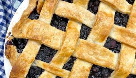 Frozen Blueberry Recipes Pie | TransitCooking