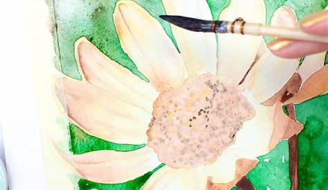 Blumen Malen Acryl Pusteblume Echtzeit Anfänger - Dandelion Acrylic
