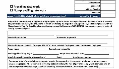 Board Of Apprenticeship Training Registration Form 32Hr Rigging/Foreman