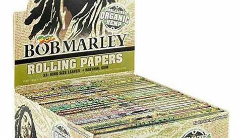 Bob Marley Unbleached Organic Rolling Paper King Size Ultimate Brands