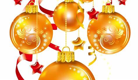 Red Christmas Ornaments Transparent Images PNG | PNG Mart